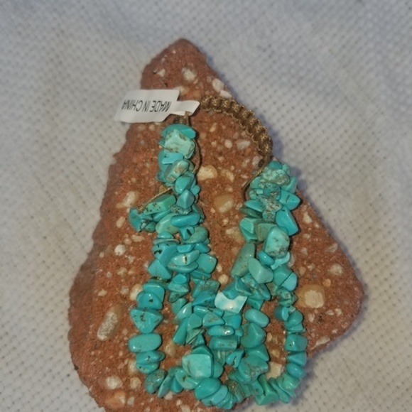 Turquoise  nugget‎ boho bracelet.NWT - Picture 4 of 4